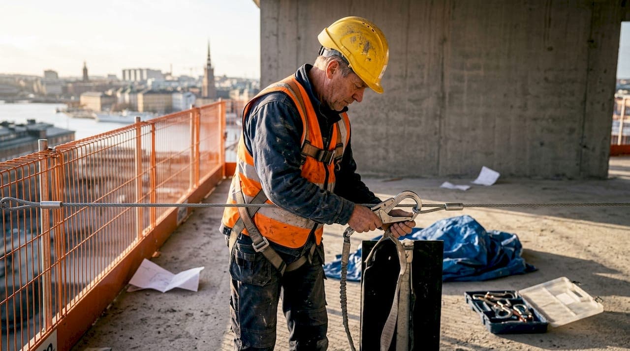 Vad är fallskyddsutbildning? Krav, innehåll och certifiering