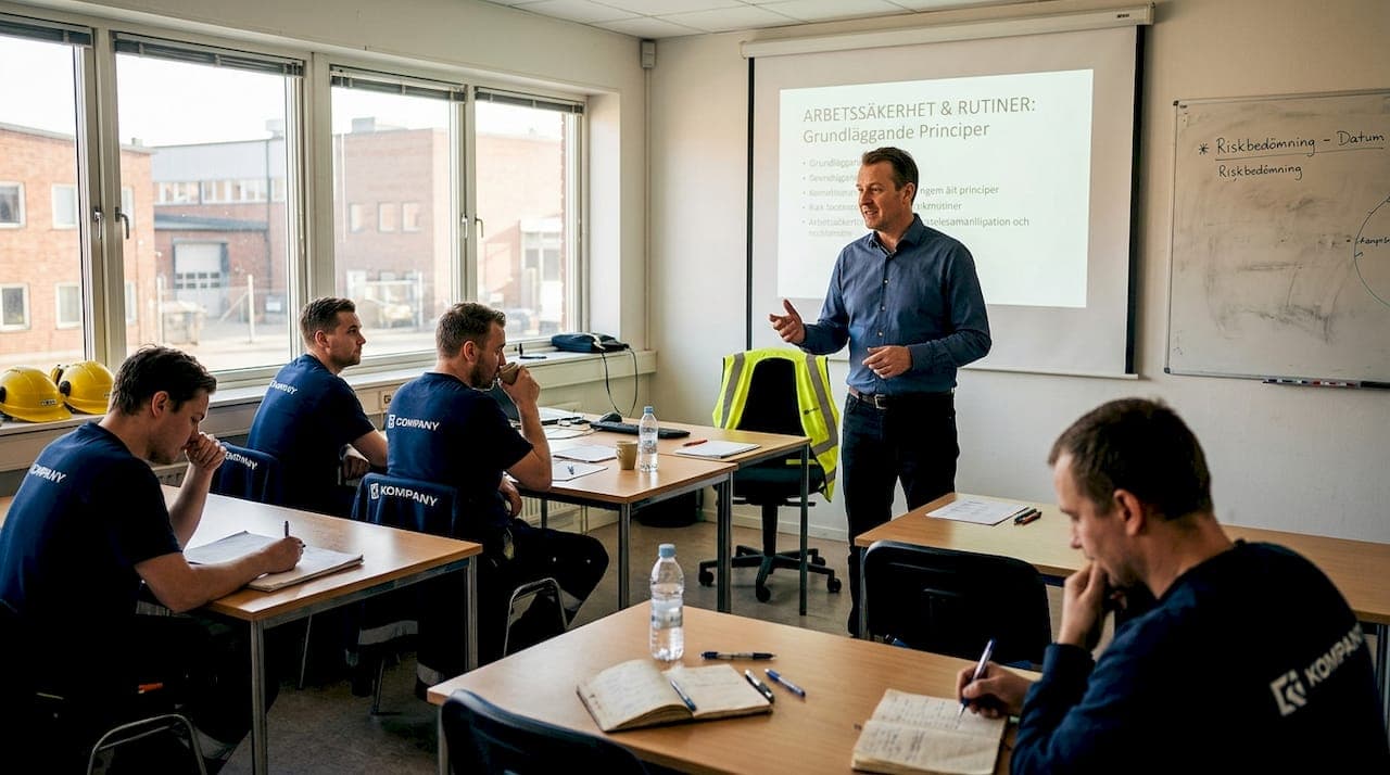 De viktigaste industriutbildningsformerna för säkerhet 2026